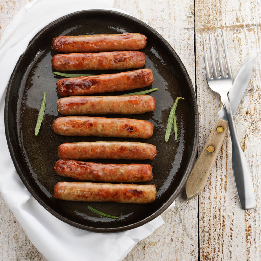 Maple Breakfast Sausages – 12 per pkg - 1 lb avg / pkg