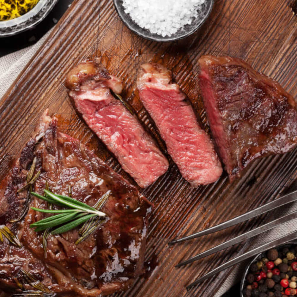 Ribeye Steak – 2 per pkg - 1 lb avg / pkg